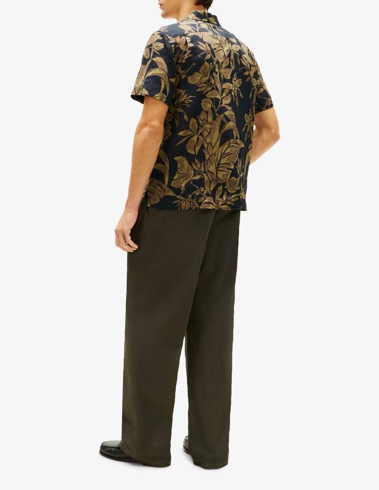 rinascente Tommy Hilfiger Linen floral short-sleeve shirt