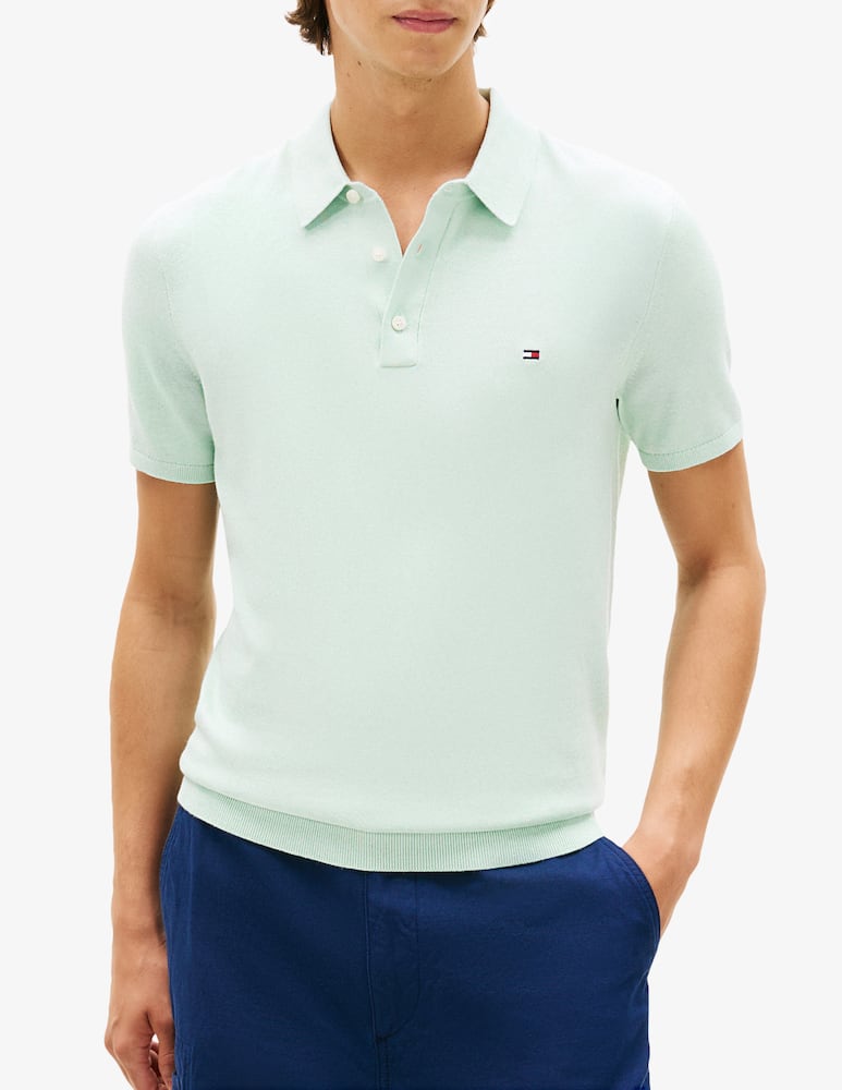 Tommy Hilfiger Polo knit essential cotton - picture 1 Tommy Hilfiger Polo knit essential cotton - picture 1