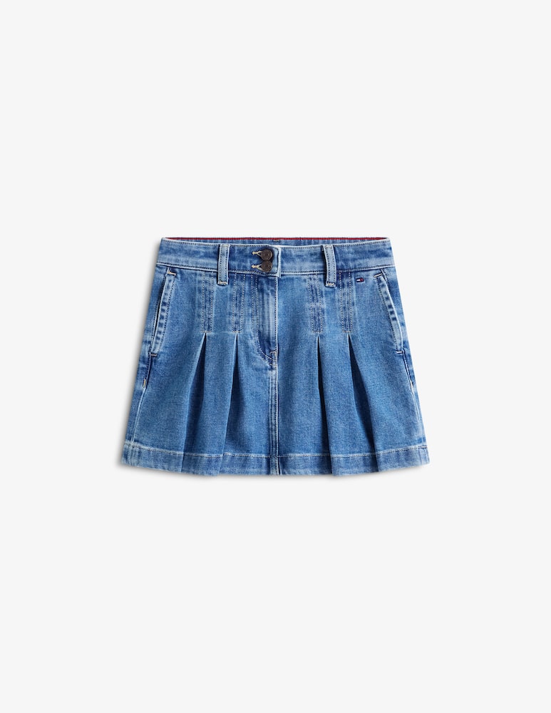 Tommy Hilfiger Gonna plissettata jeans - immagine 1 Tommy Hilfiger Gonna plissettata jeans - immagine 1