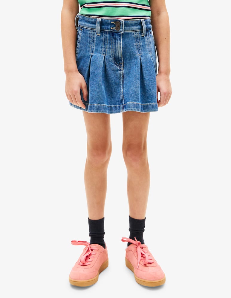 Tommy Hilfiger Gonna plissettata jeans - immagine 2 Tommy Hilfiger Gonna plissettata jeans - immagine 2
