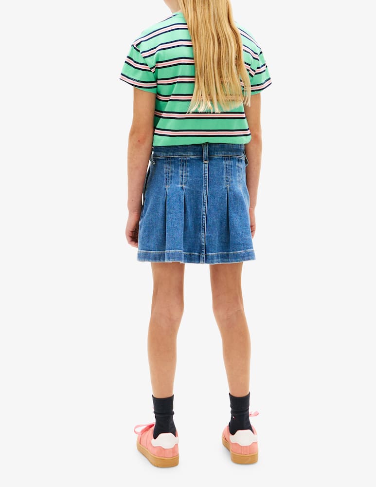 Tommy Hilfiger Gonna plissettata jeans - immagine 3 Tommy Hilfiger Gonna plissettata jeans - immagine 3