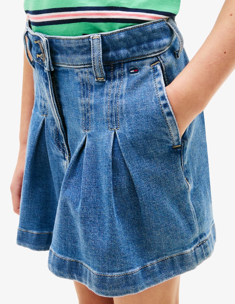 Tommy Hilfiger Gonna plissettata jeans - immagine 5 Tommy Hilfiger Gonna plissettata jeans - immagine 5