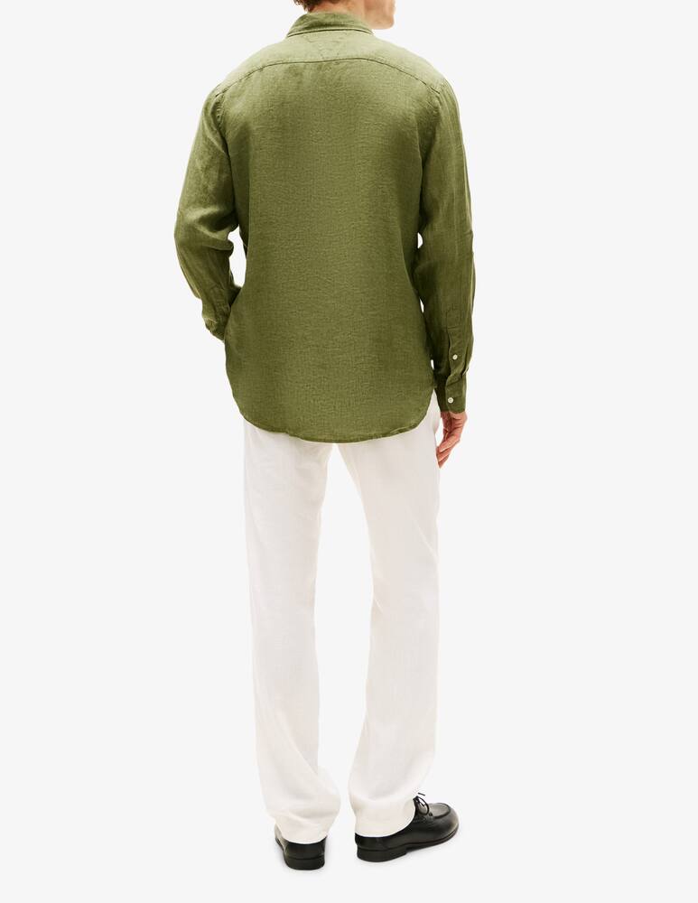 rinascente Tommy Hilfiger Camicia in lino a tinta unita