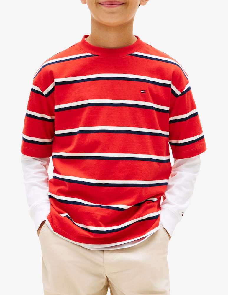 rinascente Tommy Hilfiger T-shirt a righe Archive