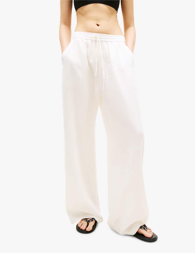 rinascente Tommy Jeans Pantaloni lino Essential