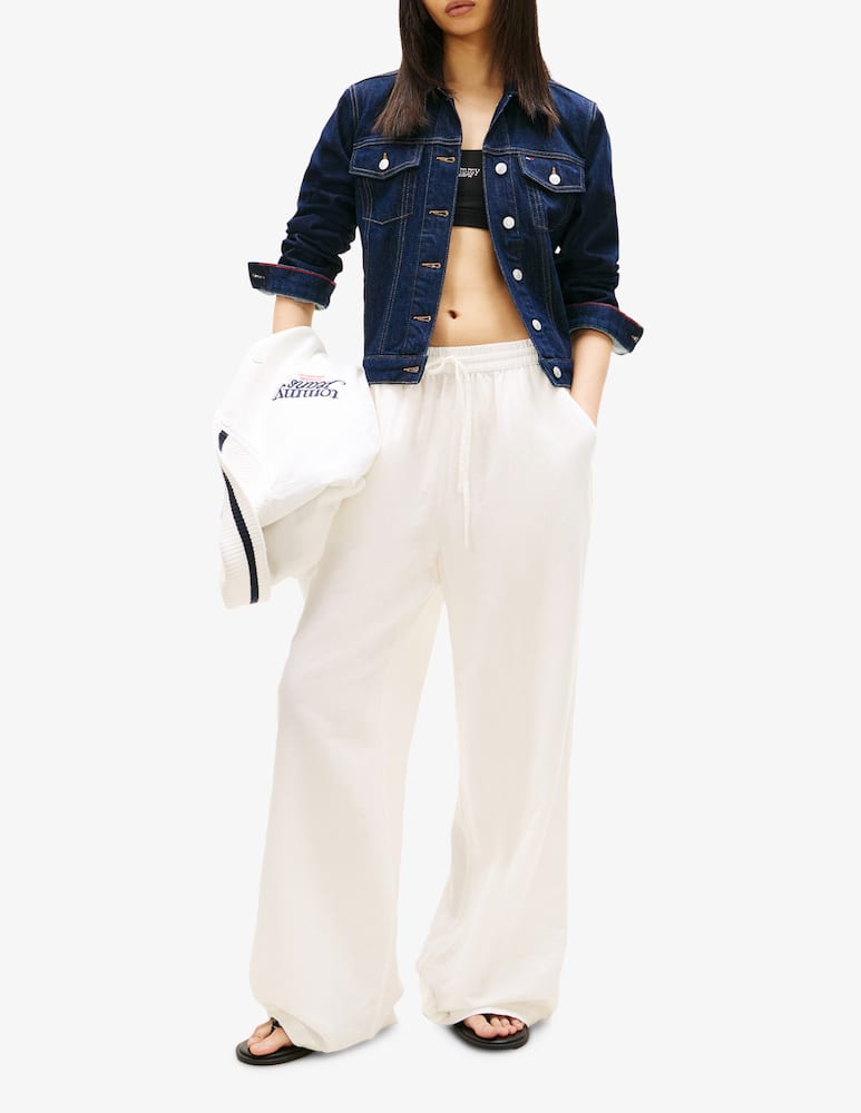 rinascente Tommy Jeans Pantaloni lino Essential