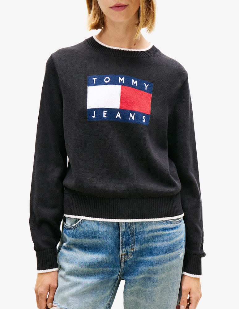 rinascente Tommy Jeans Tipping flag sweater