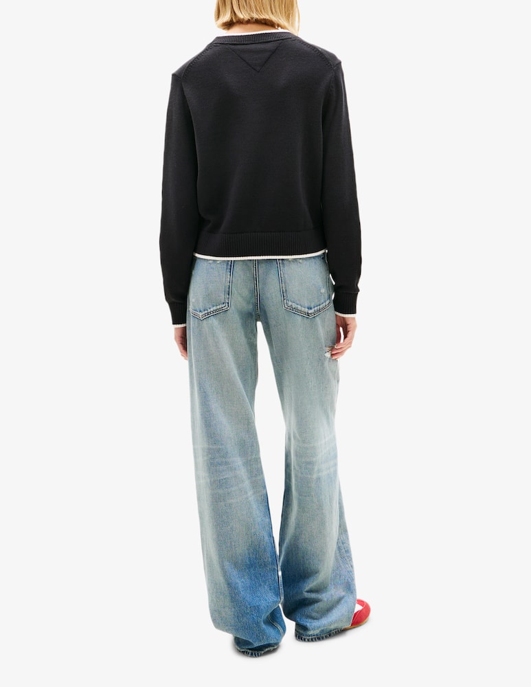 rinascente Tommy Jeans Tipping flag sweater