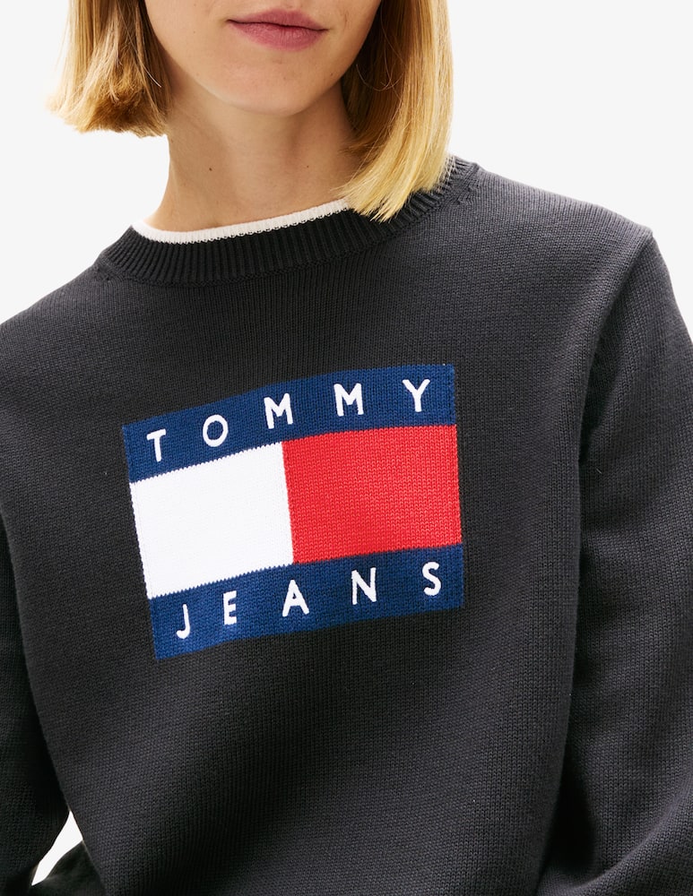 rinascente Tommy Jeans Tipping flag sweater
