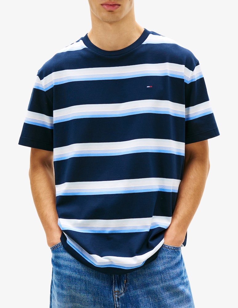 rinascente Tommy Jeans Stripe crewneck t-shirt