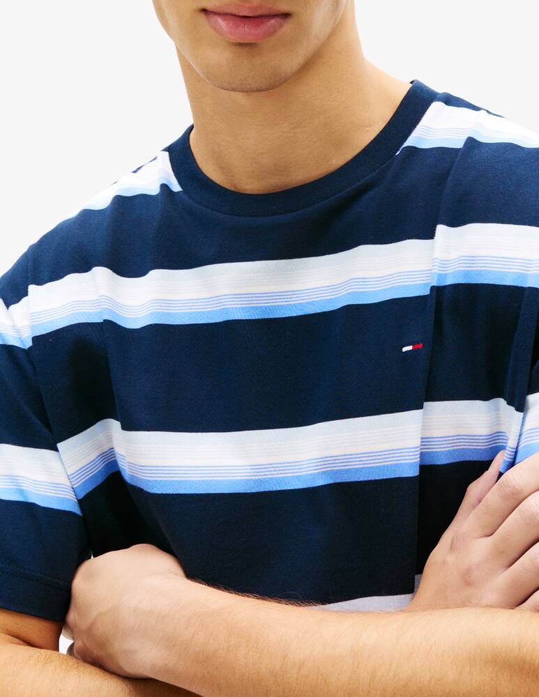 rinascente Tommy Jeans Stripe crewneck t-shirt