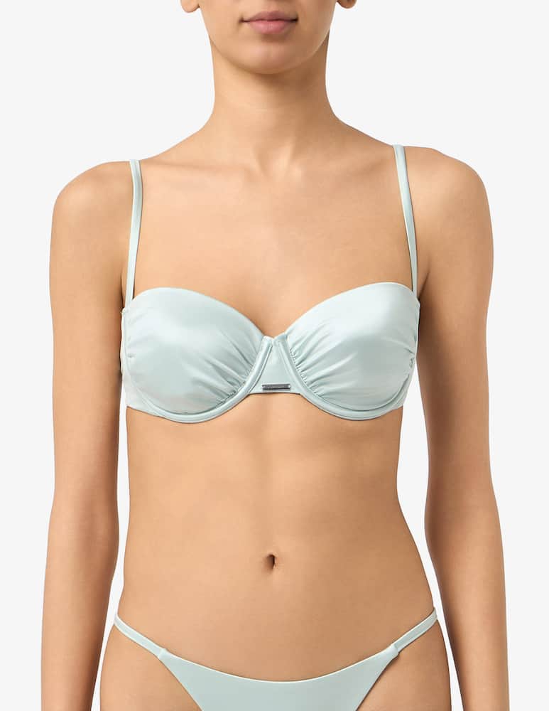 rinascente Calvin Klein Balconette bikini with tie back