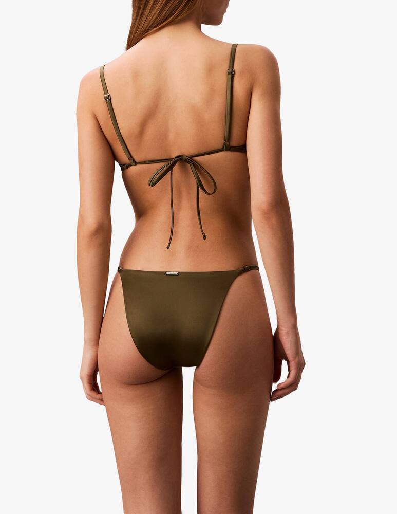 rinascente Calvin Klein Balconette tie bikini top