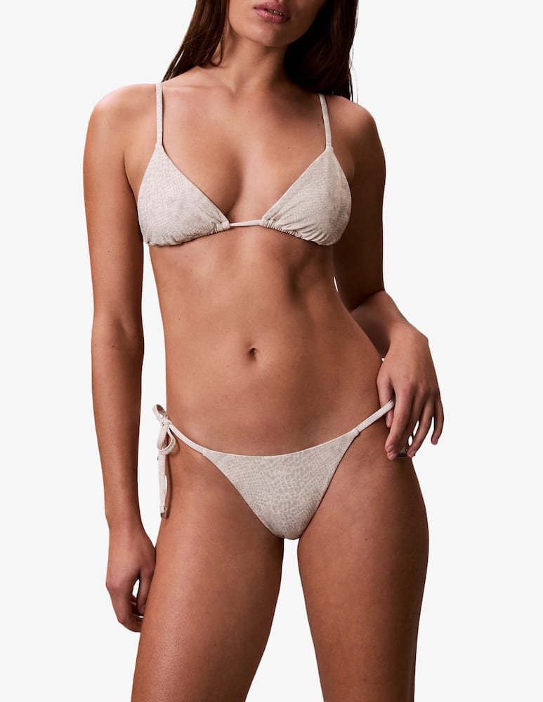 rinascente Calvin Klein Top bikini triangolo alto