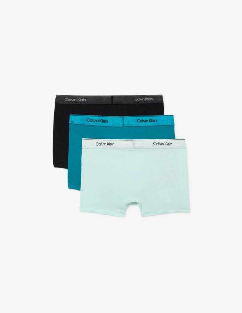 rinascente Calvin Klein Pack 3 boxer trunk in cotone stretch
