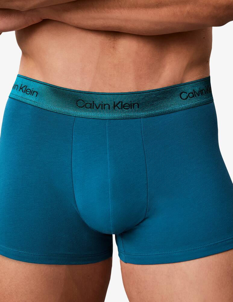 rinascente Calvin Klein Pack 3 boxer trunk in cotone stretch