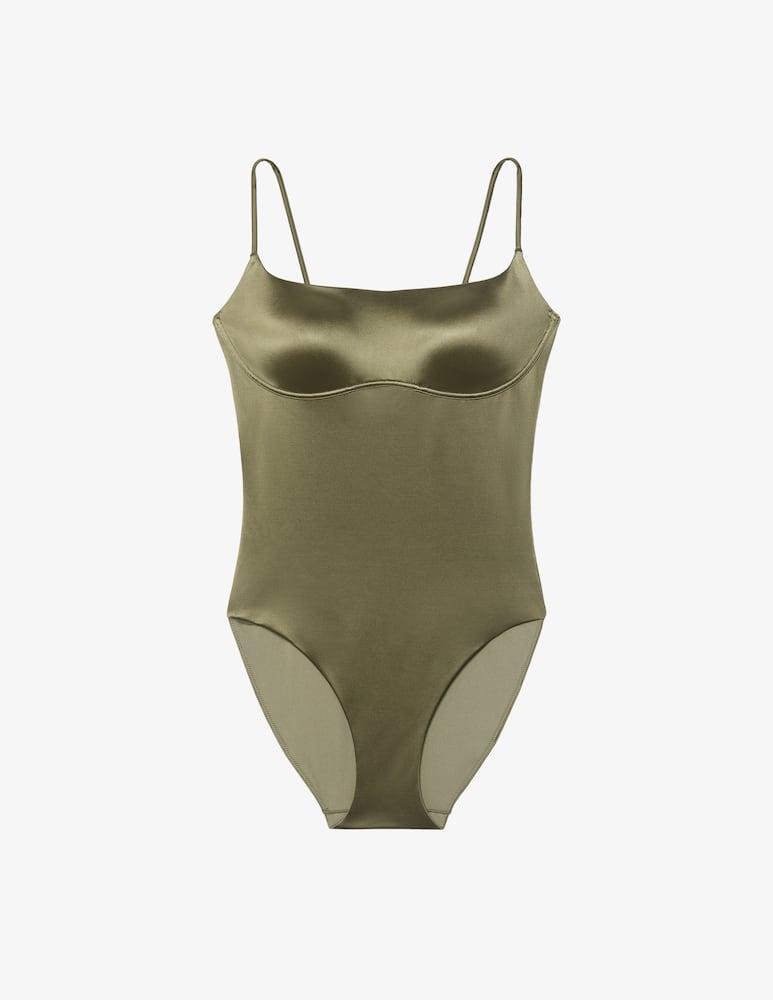 rinascente Calvin Klein Satin finish bodysuit