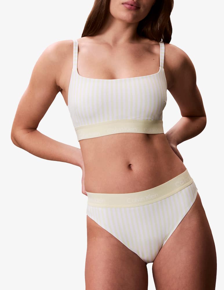 Calvin Klein Striped bottom bikini brief - picture 2 Calvin Klein Striped bottom bikini brief - picture 2