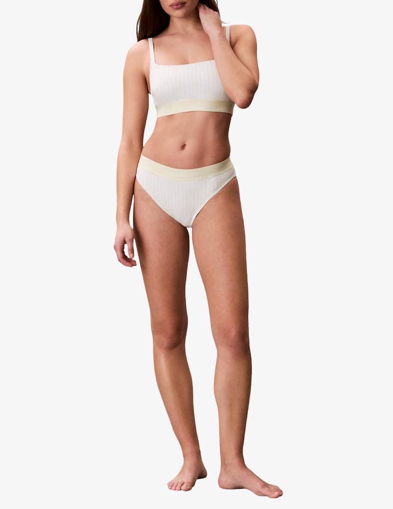 rinascente Calvin Klein Slip bikini basso a righe