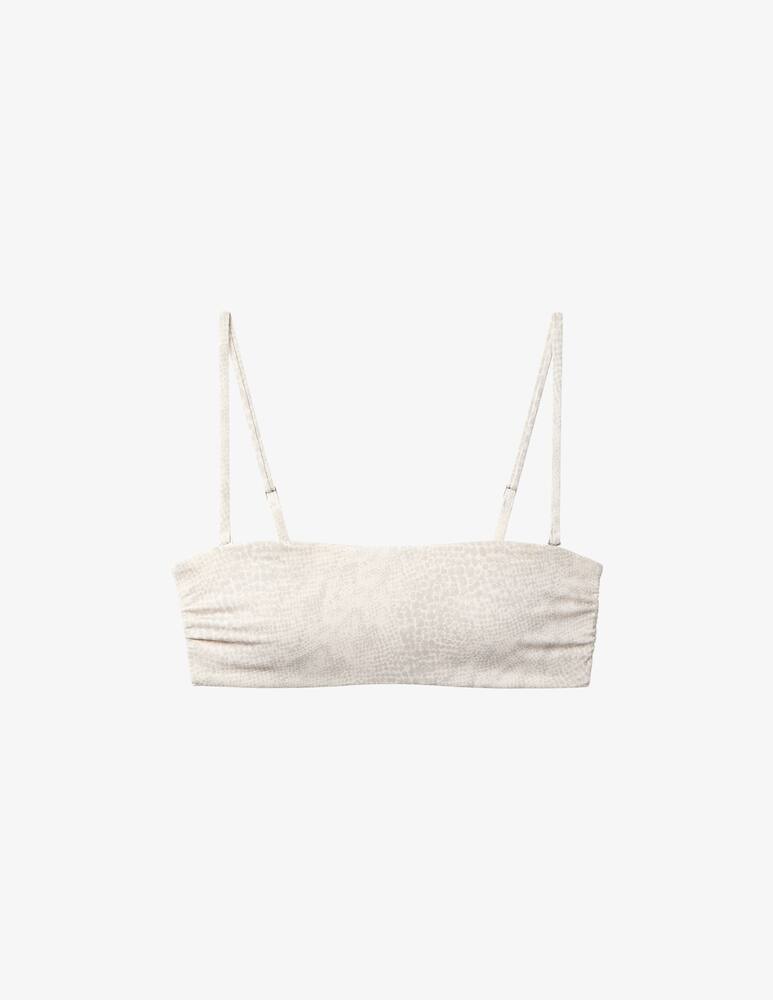 rinascente Calvin Klein Bandeau con spalline top bikini