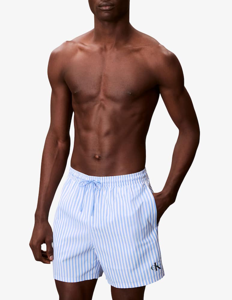 Calvin Klein Monologo stripe boxer - picture 1 Calvin Klein Monologo stripe boxer - picture 1