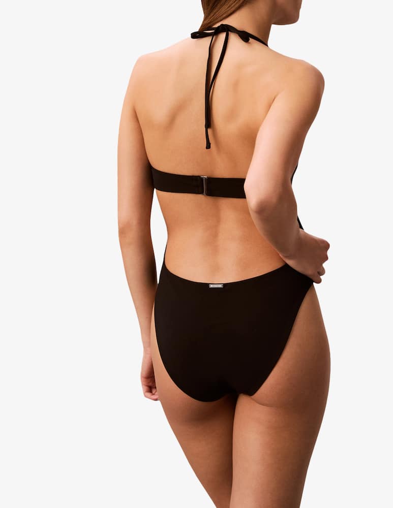 rinascente Calvin Klein Plunge one piece swimsuit