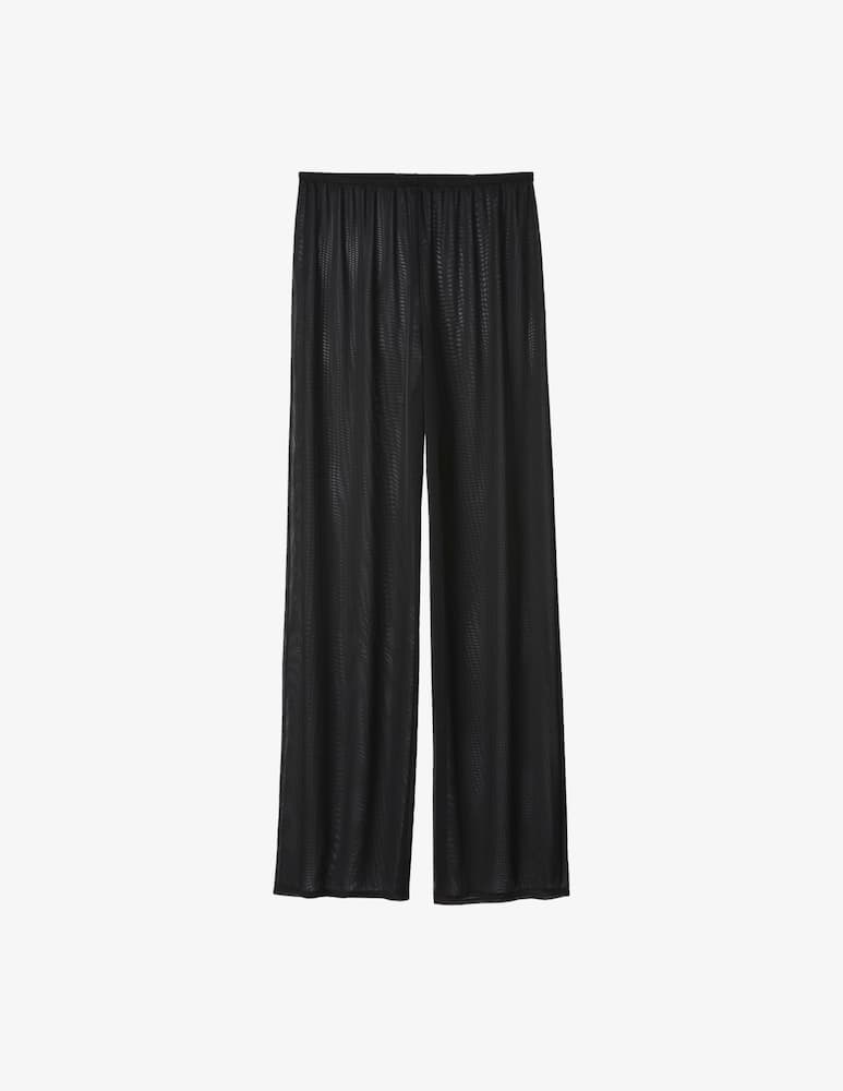 rinascente Calvin Klein Wide leg sheer trousers