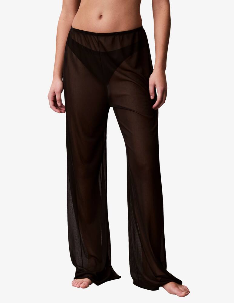 rinascente Calvin Klein Wide leg sheer trousers