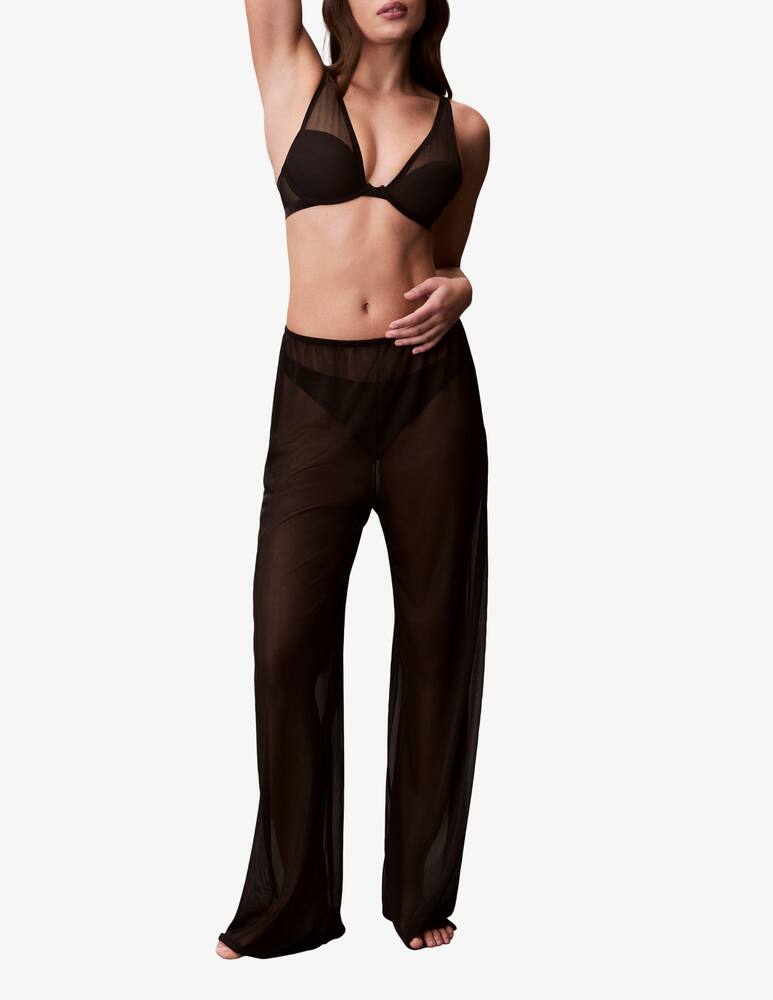 rinascente Calvin Klein Wide leg sheer trousers