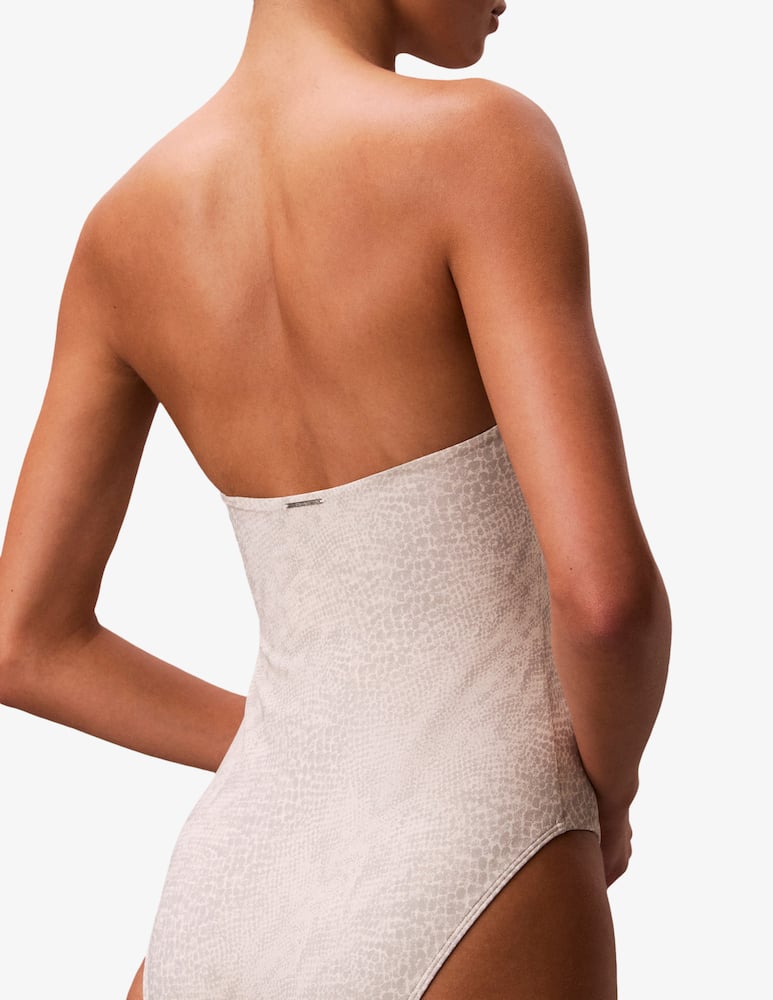 rinascente Calvin Klein Strapless one piece swimsuit