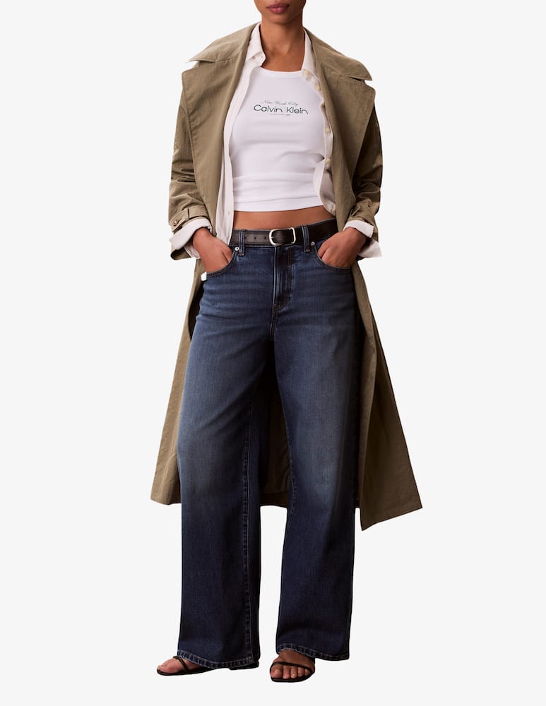 rinascente Calvin Klein Jeans Canottiera a coste