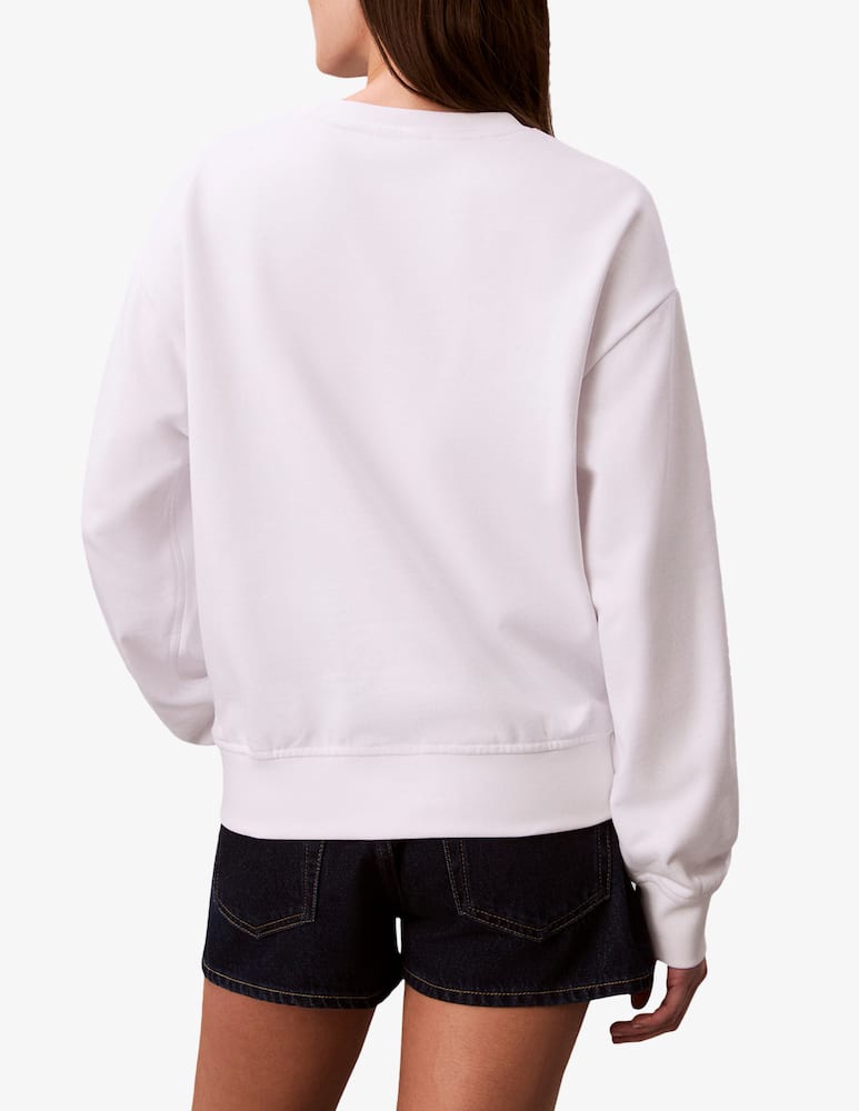 Calvin Klein Jeans Felpa girocollo logo - immagine 3 Calvin Klein Jeans Felpa girocollo logo - immagine 3
