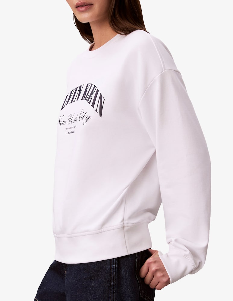 Calvin Klein Jeans Felpa girocollo logo - immagine 4 Calvin Klein Jeans Felpa girocollo logo - immagine 4