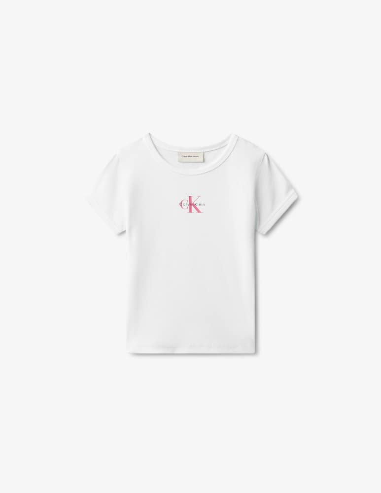 Calvin Klein T-shirt monologo Klein - immagine 1 Calvin Klein T-shirt monologo Klein - immagine 1