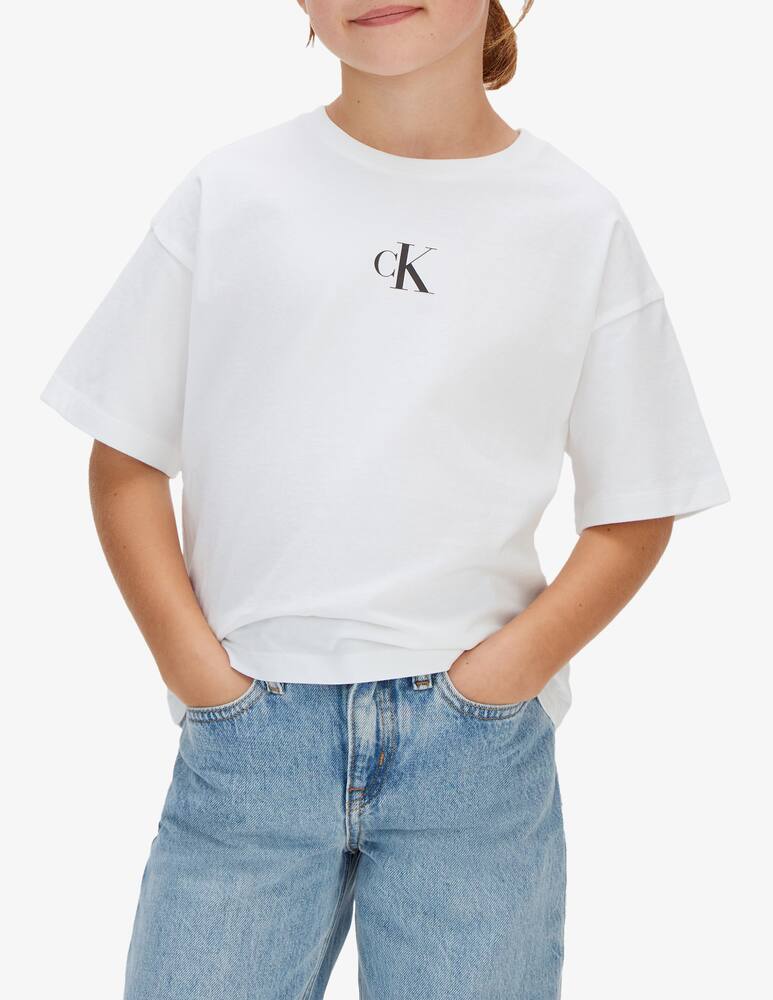 rinascente Calvin Klein T-shirt boxy con logo