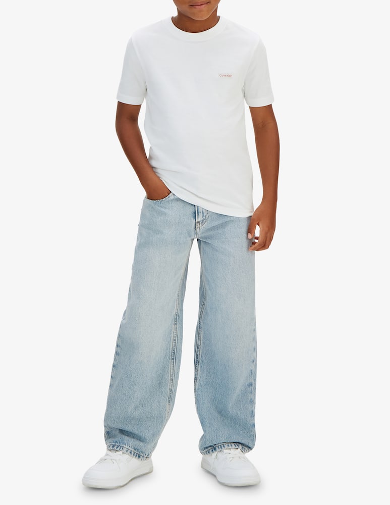 rinascente Calvin Klein Logo label t-shirt