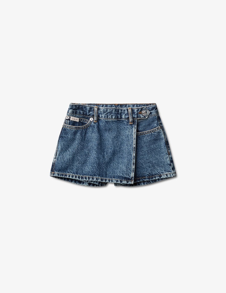 Calvin Klein Gonna pantaloncino in jeans - immagine 1 Calvin Klein Gonna pantaloncino in jeans - immagine 1