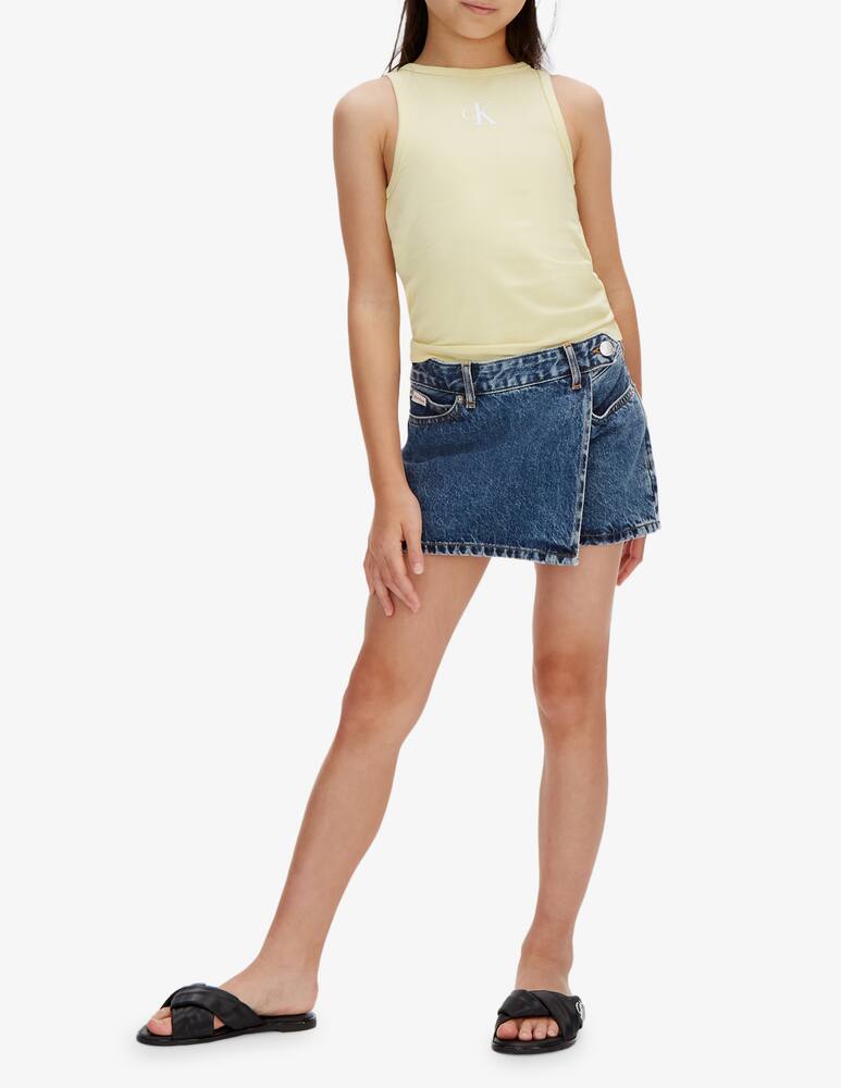 Calvin Klein Gonna pantaloncino in jeans - immagine 2 Calvin Klein Gonna pantaloncino in jeans - immagine 2