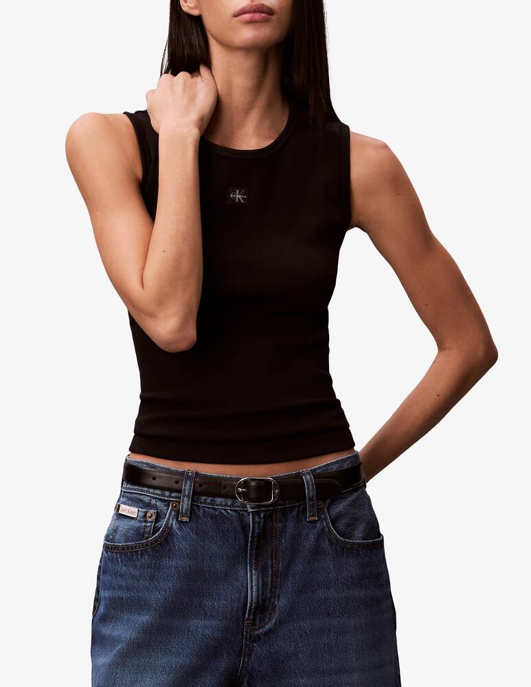 Calvin Klein Jeans Top con cut out - immagine 1 Calvin Klein Jeans Top con cut out - immagine 1