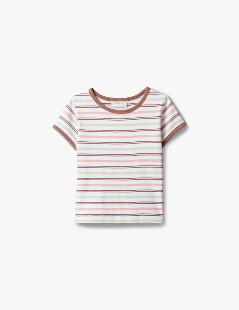 Calvin Klein Striped cotton t-shirt - picture 1 Calvin Klein Striped cotton t-shirt - picture 1
