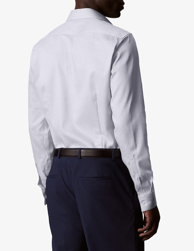 Calvin Klein Camicia slim fit stretch in cotone operato - immagine 3 Calvin Klein Camicia slim fit stretch in cotone operato - immagine 3