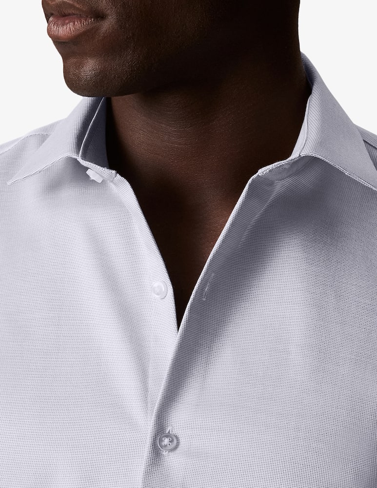 Calvin Klein Camicia slim fit stretch in cotone operato - immagine 4 Calvin Klein Camicia slim fit stretch in cotone operato - immagine 4