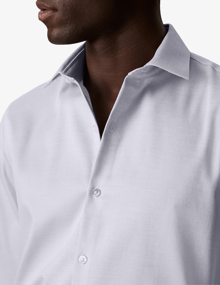 Calvin Klein Camicia slim fit stretch in cotone operato - immagine 5 Calvin Klein Camicia slim fit stretch in cotone operato - immagine 5