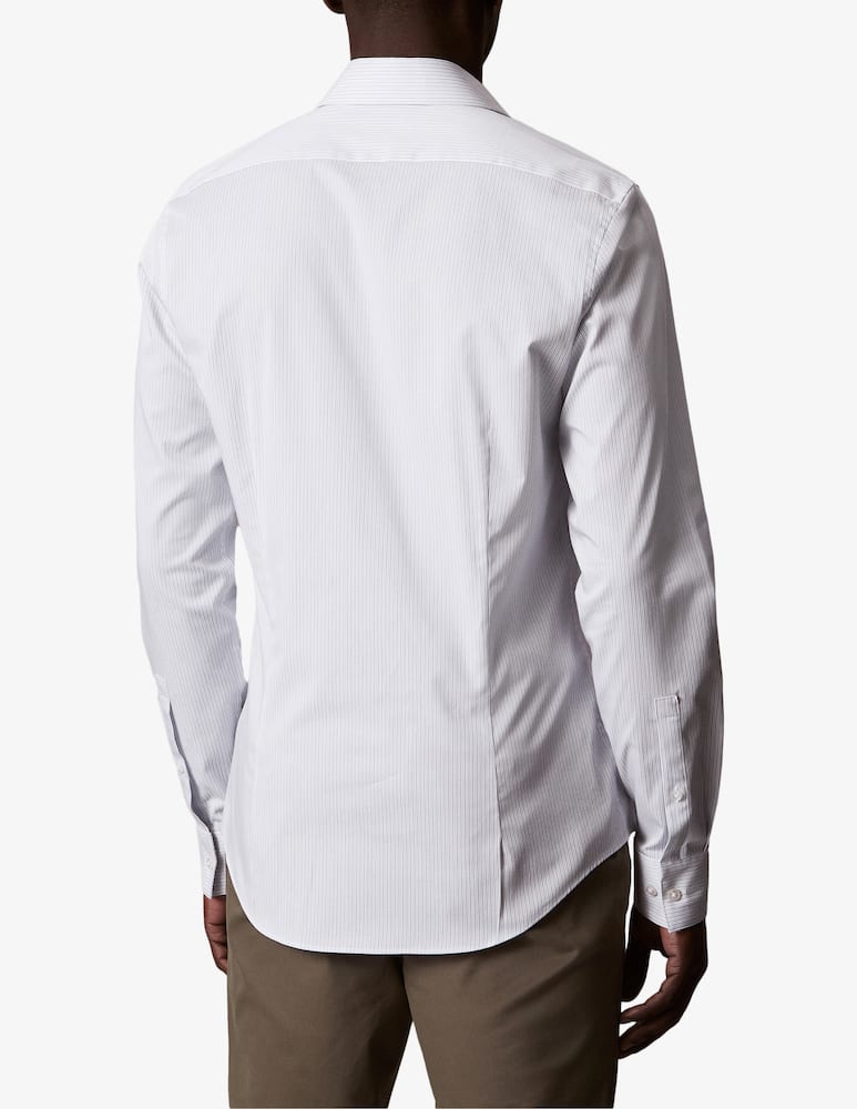 rinascente Calvin Klein Camicia in popeline stretch a doppia riga