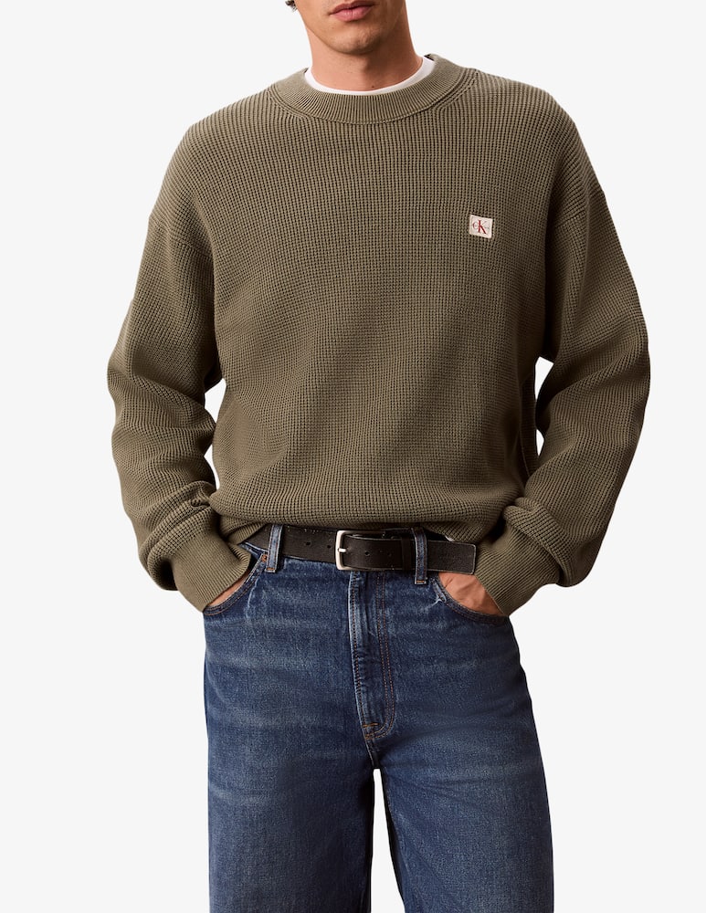 rinascente Calvin Klein Jeans Cotton waffle jumper
