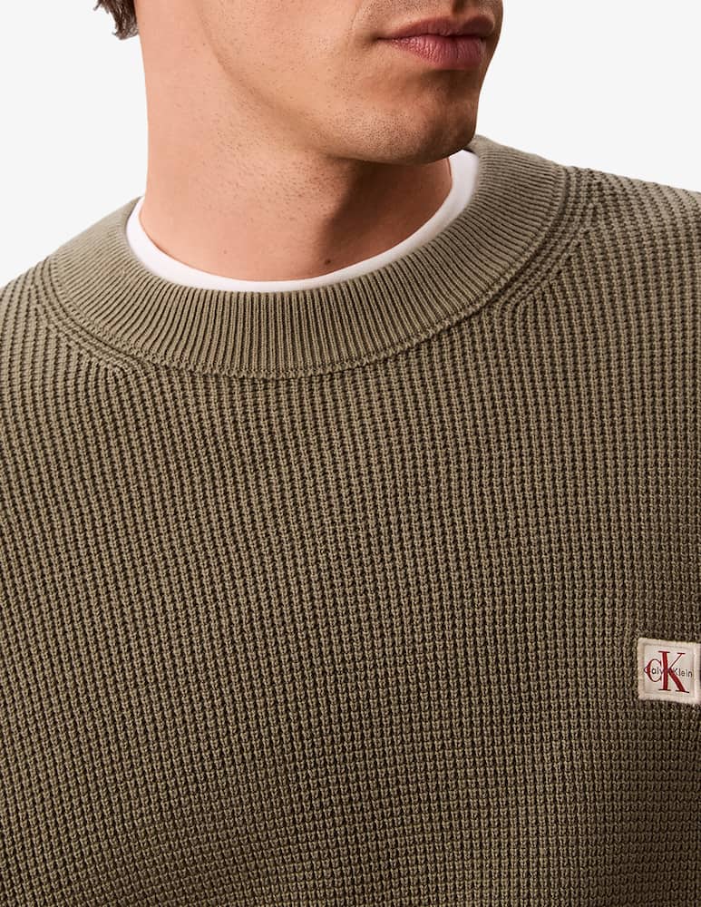rinascente Calvin Klein Jeans Cotton waffle jumper