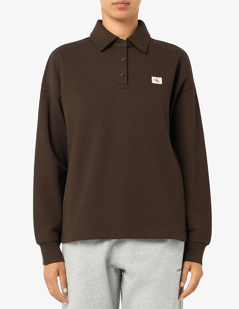 rinascente Calvin Klein Jeans Maglione polo a maniche lunghe