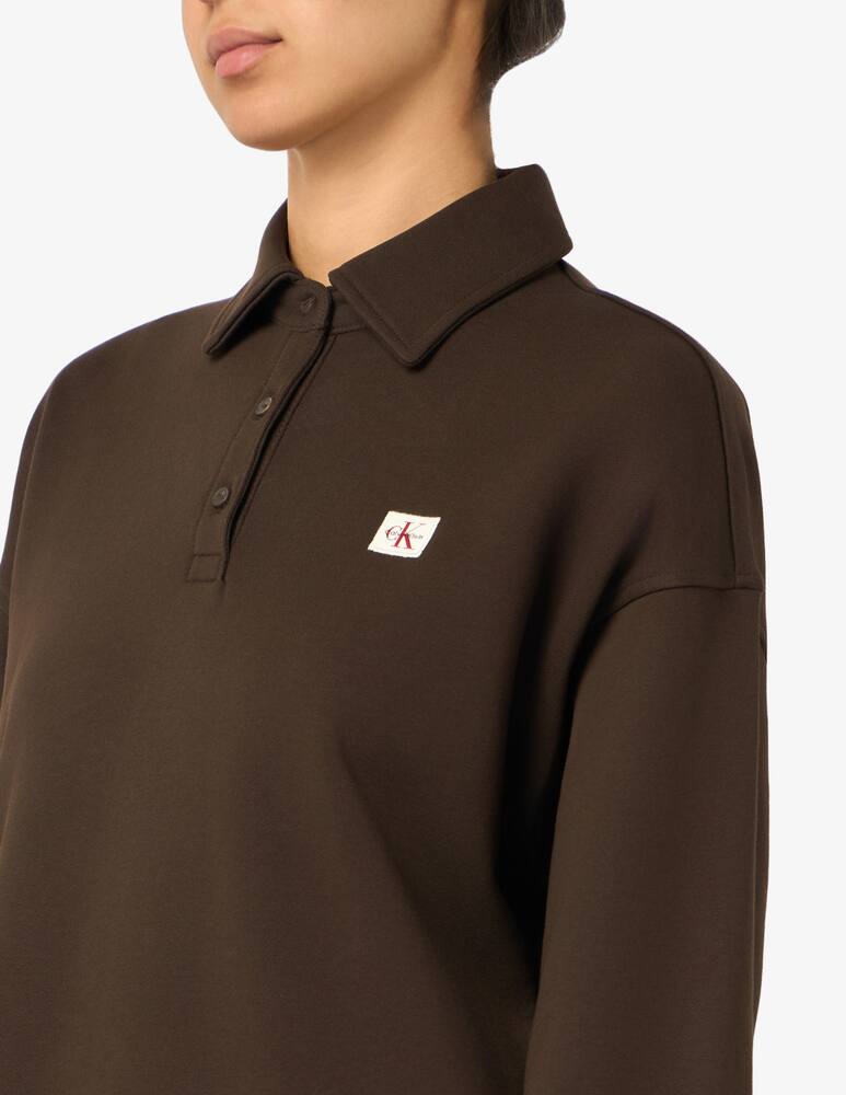 rinascente Calvin Klein Jeans Maglione polo a maniche lunghe