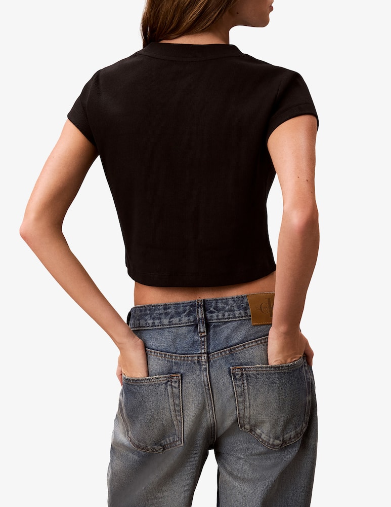 rinascente Calvin Klein Jeans T-shirt baby con logo