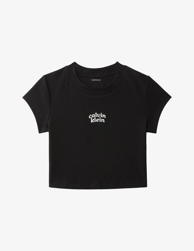 rinascente Calvin Klein Jeans T-shirt baby con logo